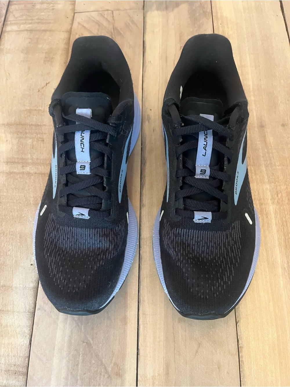 Brooks Launch GTS 9 Black Purple  Running Shoes Size Women’s 7B (1203731B060)